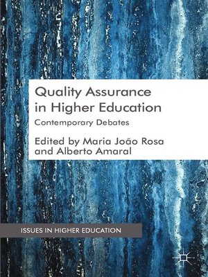 cover image of Quality Assurance in Higher Education